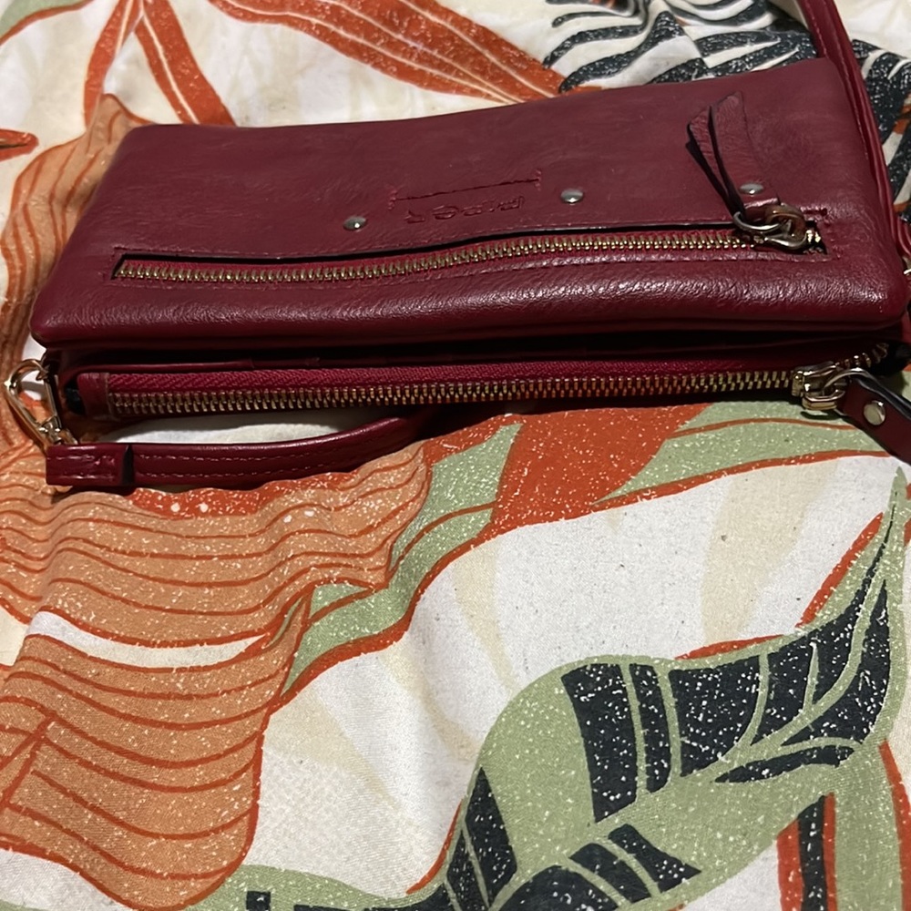 PIPER shoulder purse / wallet MYERS brand - leather - Picture 3 of 4